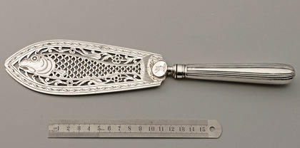 Georgian Silver Fish Slice - William Plummer